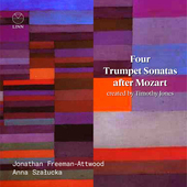 Album artwork for Four Trumpet Sonatas after Mozart