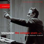 Album artwork for KLEMPERER - COLOGNE YEARS, VOLUME 1