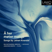 Album artwork for Å her møter mangt - Songs by Johan Kvandal