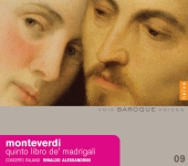 Album artwork for Monteverdi Quinto libro de madrigali/ Alessandrini