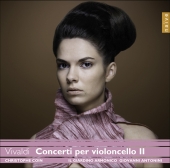 Album artwork for Vivaldi: Concerti per violoncello 2 (Antonini)