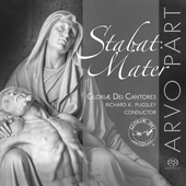 Album artwork for Stabat Mater - Choral Works by Arvo Pärt