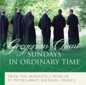 Album artwork for SUNDAYS IN ORDINARY TIME - Gregorian Chant