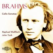Album artwork for Brahms: Cello Sonatas / Wallfisch, York