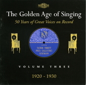 Album artwork for GOLDEN AGE OF SINGING