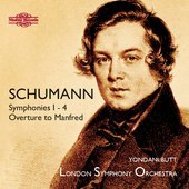 Album artwork for Schumann: Symphonies Nos. 1-4 - Overture to Manfre
