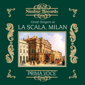 Album artwork for GREAT SINGERS AT LA SCALA, MILAN
