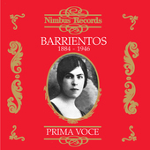 Album artwork for MARIA BARRIENTOS 1884 - 1946