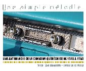 Album artwork for UNE SIMPLE MELODIE - UNE ANTHOLOGIE DE LA CHANSON