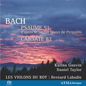 Album artwork for BACH - PSALM BWV1083; CANTATA BWV82