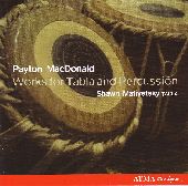 Album artwork for MACDONALD - WORKS FOR TABLA
