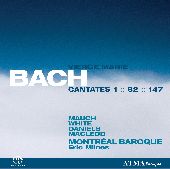 Album artwork for BACH - CANTATAS 147, 82 & 1