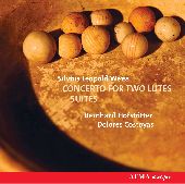 Album artwork for WEISS - CONCERTO FOR TWO LUTES / SUITES