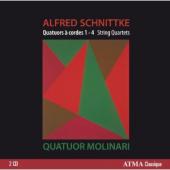 Album artwork for Schnittke: String Quartets 1-4 / Molinari
