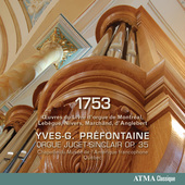 Album artwork for 1753: Œuvres du livre d'orgue de Montréal