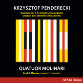 Album artwork for Penderecki: QUATUORS NOS. 1-3