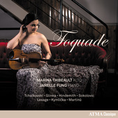 Album artwork for Toquade - Music for Viola and Piano