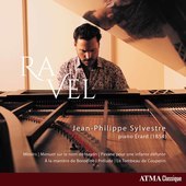 Album artwork for JEAN-PHILIPPE SYLVESTRE PLAYS RAVEL