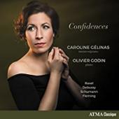 Album artwork for Confidences (Caroline Gelinas - Mezzo-Soprano)