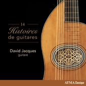 Album artwork for 14 Histoires de guitares / David Jacques