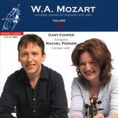 Album artwork for Mozart: Sonatas for Keyboard & Violin 2 / Podger