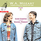 Album artwork for Mozart: Sonatas for Keyboard & Violin 4 / Podger