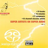 Album artwork for SUPER ARTISTS ON SUPER AUDIO VOL.3