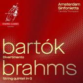 Album artwork for Bartok: Divertimento, Brahms: String Quintet in G