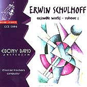 Album artwork for ERWIN SCHULHOFF, VOLUME 1