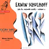 Album artwork for ERWIN SCHULHOFF, VOLUME 2