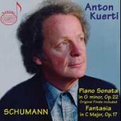 Album artwork for Schumann: Piano SonataNo. 2, Fantasie (Kuerti)