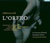 Album artwork for Monteverdi: L'Orfeo / Haïm, Bostridge, Dessay