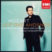 Album artwork for Mozart: Piano Concertos no 9 & 18 / Andsnes
