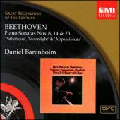 Album artwork for Beethoven: Piano Sonatas  8, 14, 23 / Barenboim