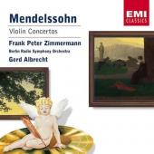 Album artwork for Mendelssohn: Violin Concertos / Zimmermann