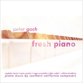 Album artwork for Peter Gach: Fresh Piano