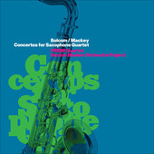 Album artwork for Concertos for Saxophone Quartet