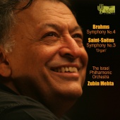 Album artwork for Brahms: Symphony 4, Saint-Saens: Symphony 3