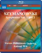 Album artwork for Szymanowski: Symphonies nos. 1 and 2