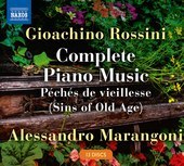 Album artwork for Rossini: Complete Piano Music - Péchés de vieill