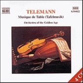 Album artwork for TELEMANN: MUSIQUE DE TABLE (TAFELMUSIK)
