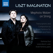 Album artwork for Liszt Imagination - Mephisto Walzer on String
