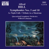 Album artwork for Hill: Symphonies 5 & 10 / Lehmann