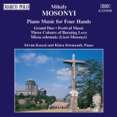 Album artwork for Mosonyi: Piano Music for Four Hands