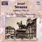Album artwork for STRAUSS: JOSEF STRAUSS EDITION, VOL.13