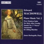 Album artwork for Macdowell: Piano Music vol.2