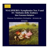 Album artwork for MALIPIERO: SYMPHONIES NOS.9 & 10