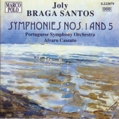 Album artwork for Joly Braga Santos: SYMPHONIES 1 & 5