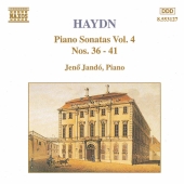 Album artwork for Haydn: Piano Sonatas - Vol. 4, Nos. 36-41 (Jando)