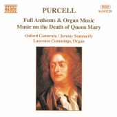 Album artwork for Purcell: Full Anthems, Organ Music / Oxford